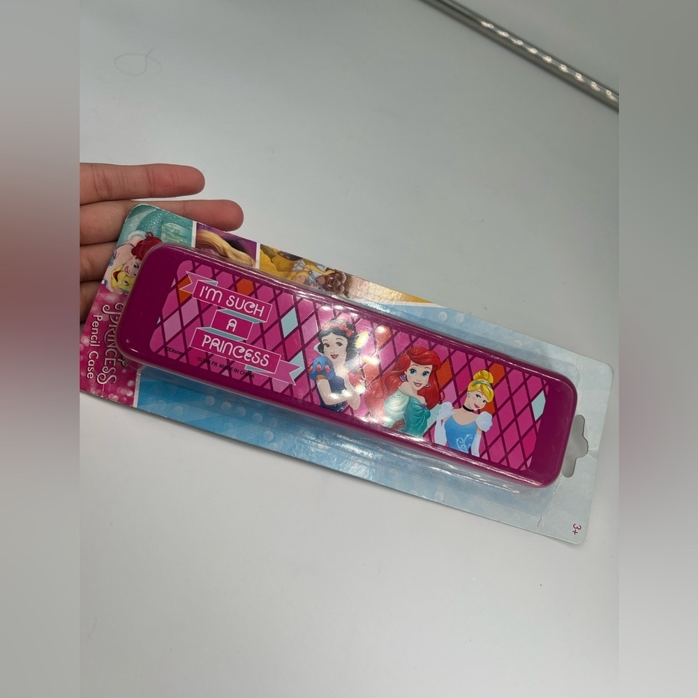I’m such a princess pencil case pink Disney princesses